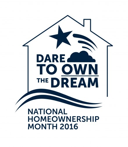 Dare to Own the Dream (Homeownership) Logo
