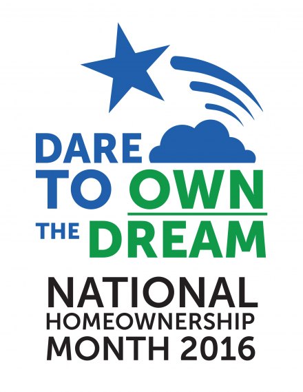 Dare to Own the Dream (Homeownership) Logo