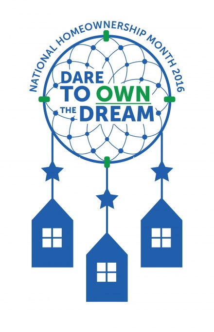 Dare to Own the Dream (Homeownership) Logo