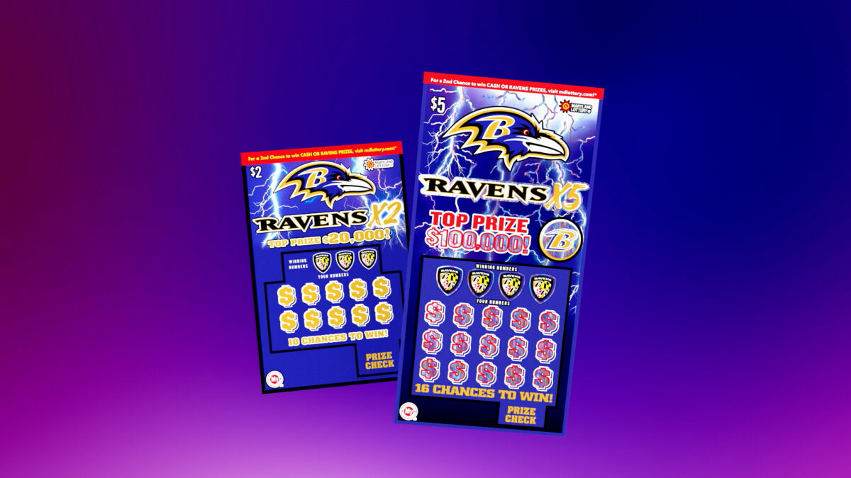 Love Football. Love Raven Scratch-Offs! 2021